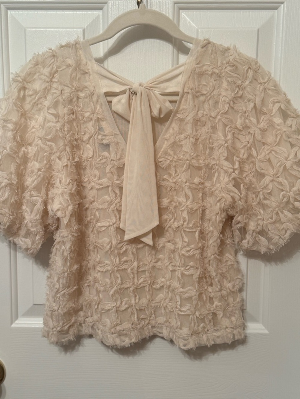 Anthropologie | Sarah Hann Karla Textured Top | Size M - Picture 12 of 13